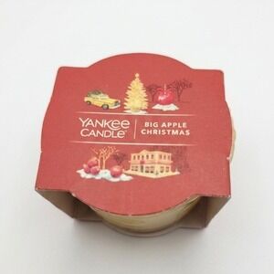 Yankee Candle Big Apple Christmas Mini Jar Candle 1.3oz 37g New Retired 1760993